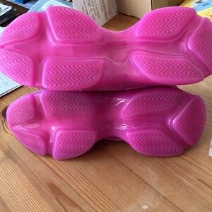 Bold Pink Athletic Shoes